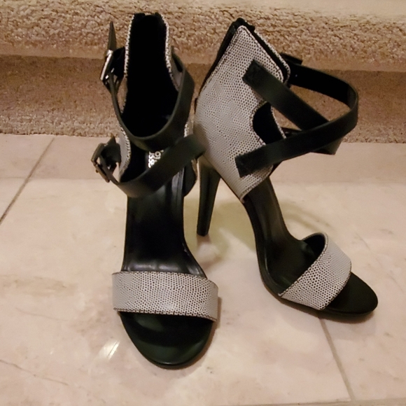 Charlotte Russe Shoes - Charlotte  Russe Black and White Heels